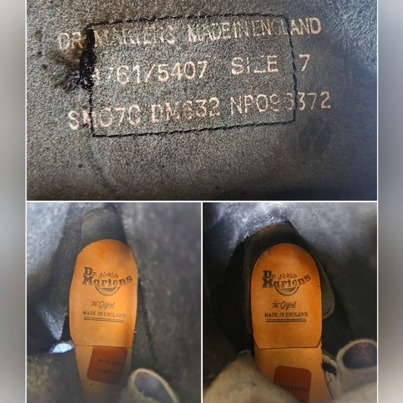 Made in England Doc Martens Boots - Picture 8 of 9